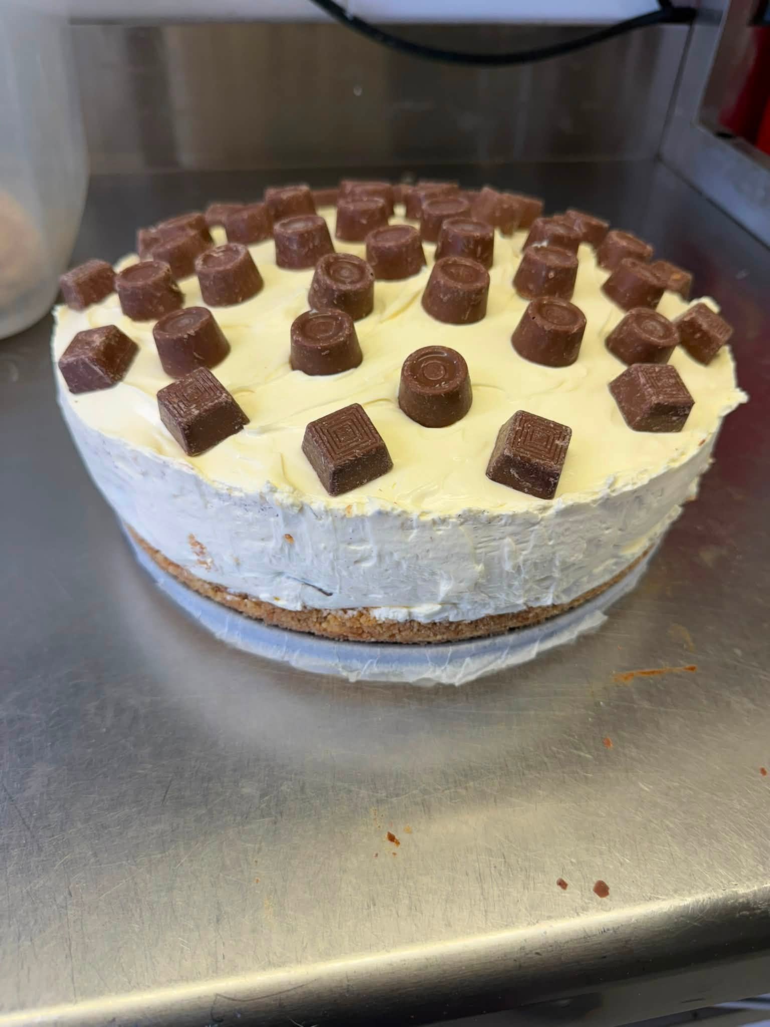 Chocolate cheesecake
