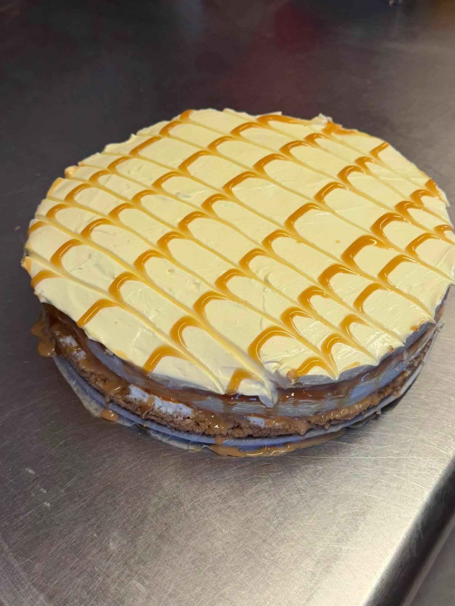 Caramel cheesecake